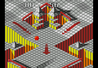 Marble Madness (USA, Europe) In game screenshot